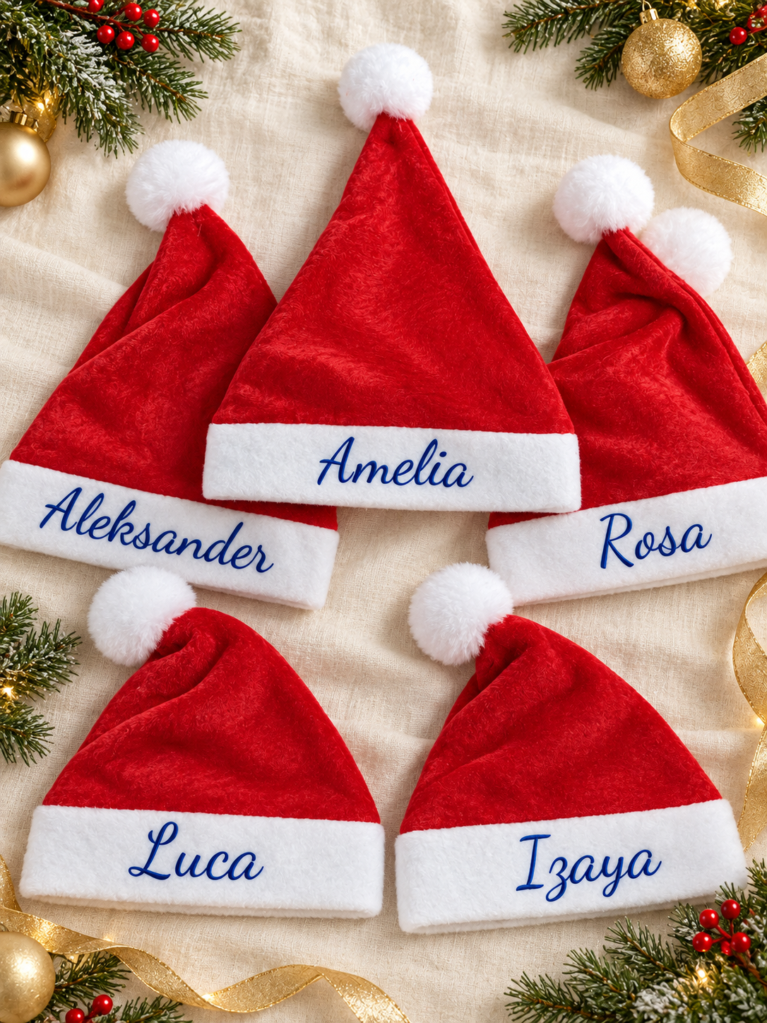 Kerstmuts met naam