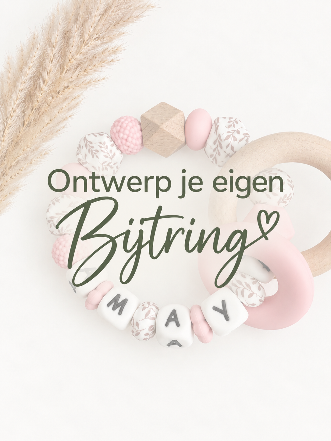 Ontwerp je eigen bijtring met naam