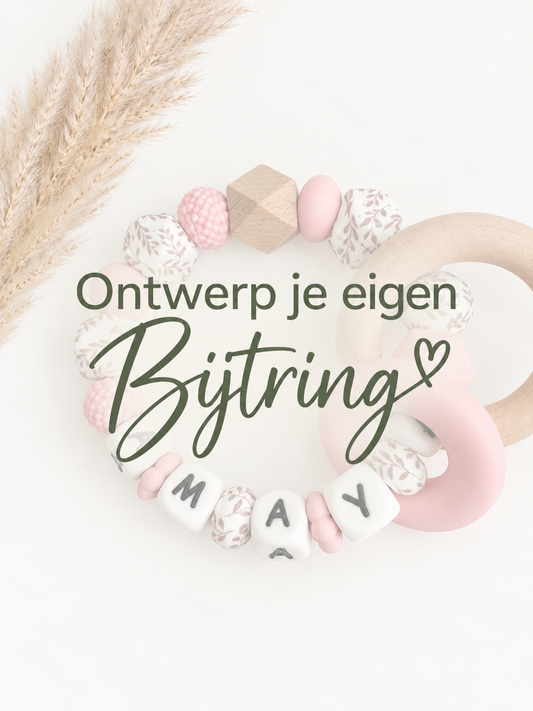 Ontwerp je eigen bijtring met naam