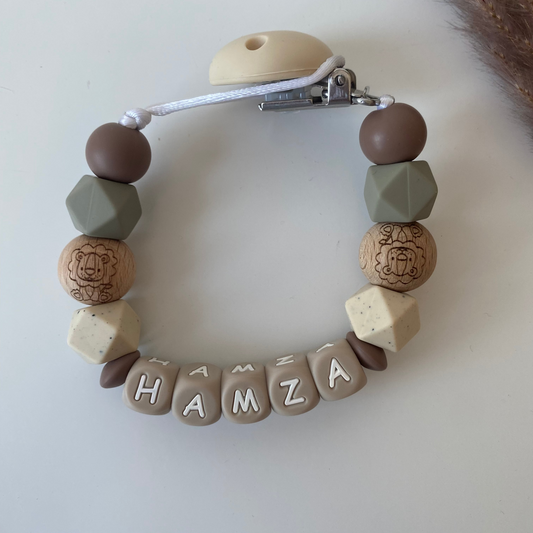 Speenkood met naam leeuw